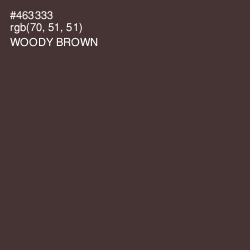 #463333 - Woody Brown Color Image